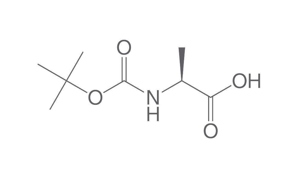 Boc-L-Alanin, PEPTIPURE®, min. 98,5 %, für die Biochemie (25 g)
