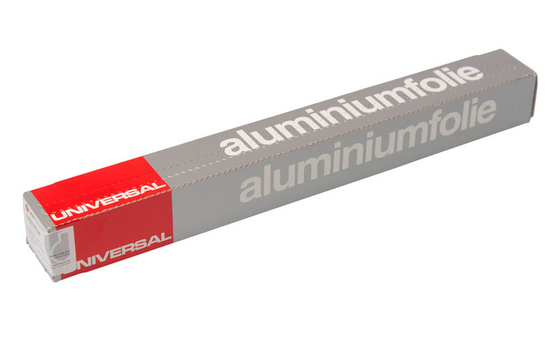 Aluminiumfolie, 10 m x 45 cm (LxB), 15 µm Stärke, Karton-Kleindispenser, VE=1, LABSOLUTE®