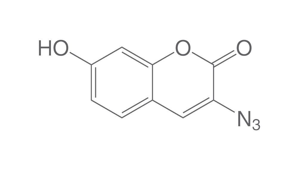 3-Azido-7-hydroxycoumarin, min. 98 % (5 mg)