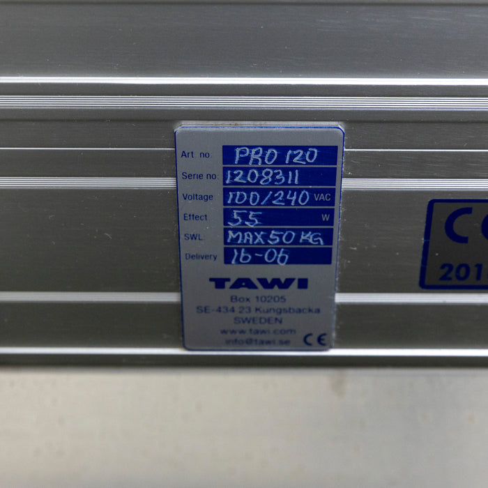 TAWI Protema PRO120 – Electric Lift Transport Trolley 120 kg