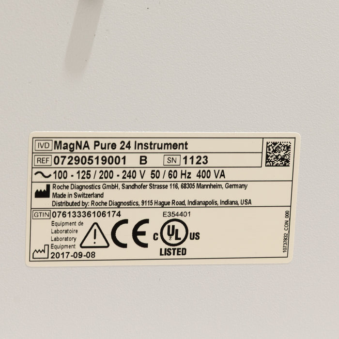 Nukleinsäure-Extraktionssystem Roche Magna Pure 96 (09.2017)
