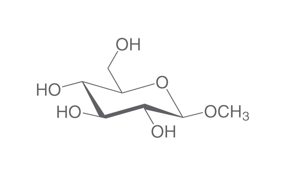 1-O-Methyl-beta-D-glucopyranosid, min. 99 %, für die Biochemie (1 g)