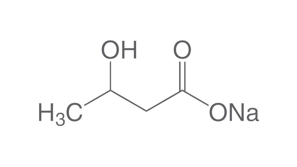 DL-3-Hydroxybuttersäure Natriumsalz, min. 98 %, für die Biochemie (25 g)