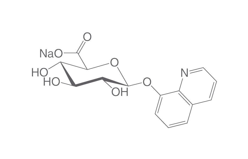 8-Hydroxychinolin-beta-D-glucuronsäure, Natriumsalz, min. 98 %, für d. Biochemie (500 mg)