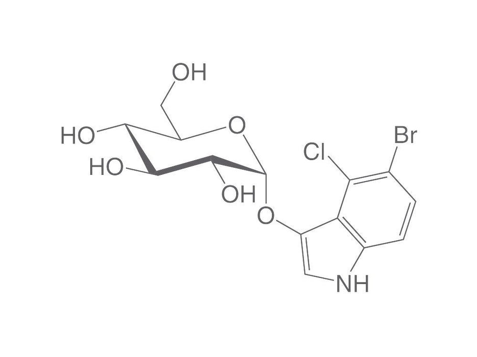 5-Brom-4-chlor-3-indoxyl-alpha-D-gluco, pyranosid, min. 98 %, für die Biochemie (500 mg)
