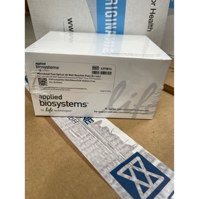 Thermo Fisher Scientific Applied Biosystems Microamp Schnelle, optische 48-Well-Reaktionsmikrotiterplatte [20 Stk.]