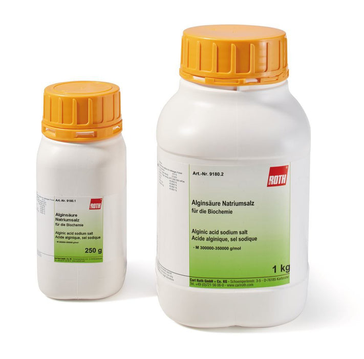 Alginsäure Natriumsalz, für die Biochemie (250 g)