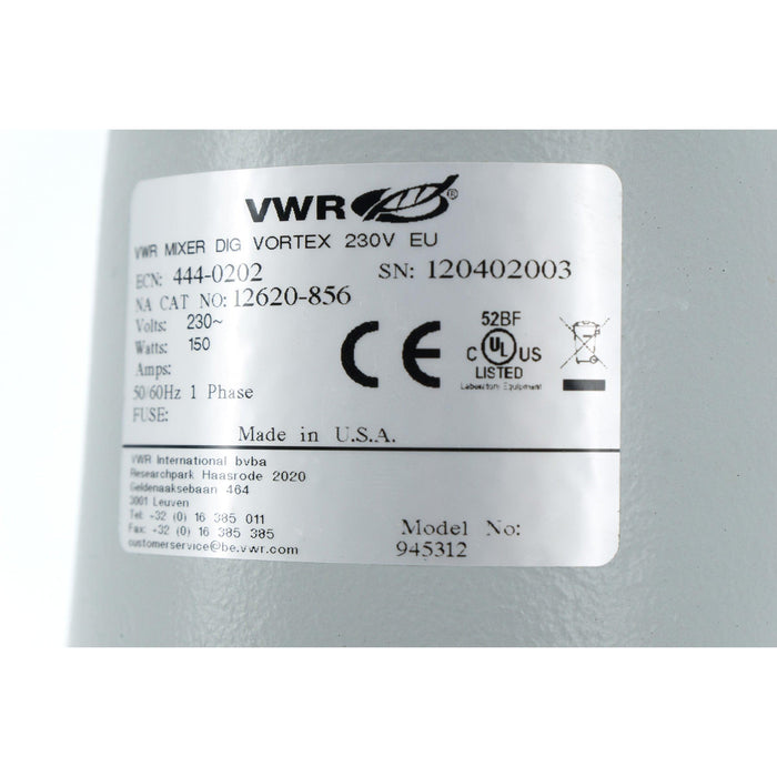 Vortex-Mixer mit Telleraufsatz