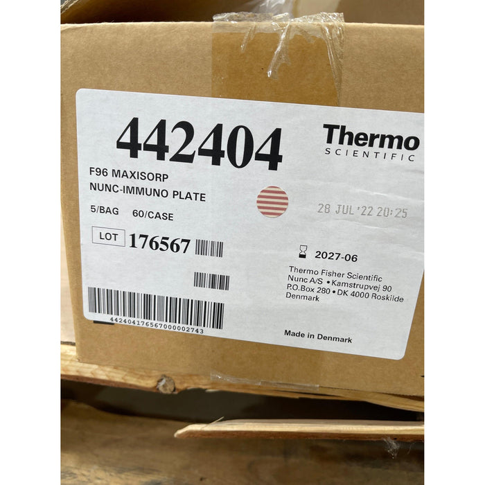 Thermo Scientific MaxiSorp Immuno 96-Well-Platten mit durchsichtigem F-Boden unsteril [60 Stk. / MHD 2027]