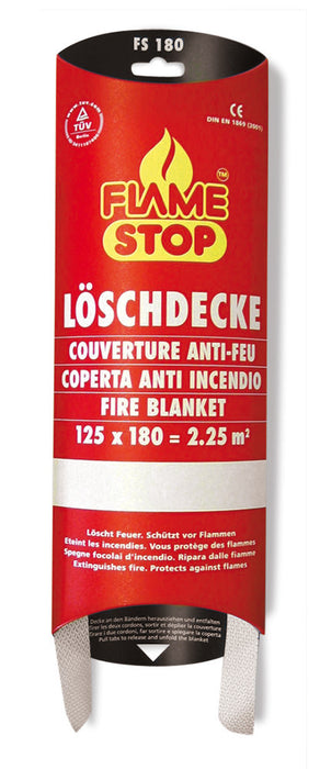 Löschdecke FLAME STOP, EN 1869: 1997, L 180 x B 125 cm (1 Stk.)
