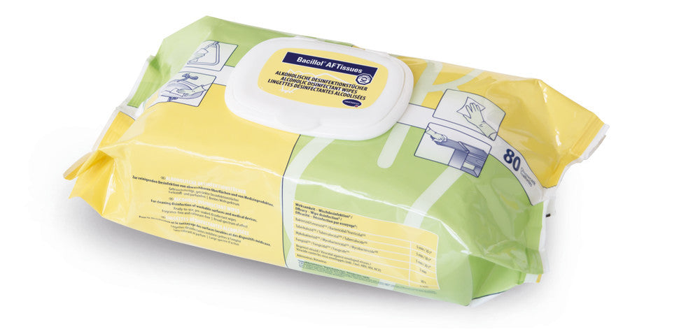 Bacillol® AF Tissues, Flowpack, gebrauchsfert. Schnelldesinfektionstüch. 80 Tücher