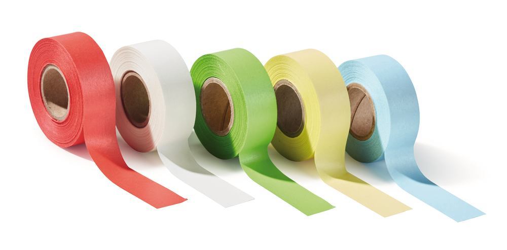 Roti®-Tape-Markierband-Sortiment, 5 Farben, Länge 12,7 m, Breite 19,1 mm (1 Set)