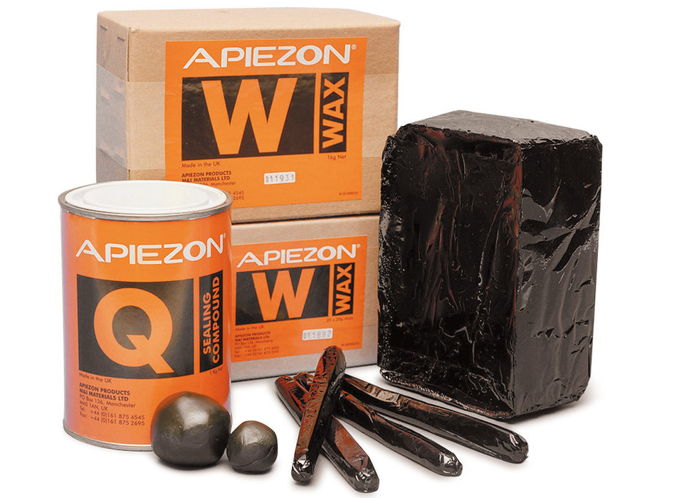 Apiezon®-Wachs u. -Dichtungsmittel, Dichtungskitt Q, Temp-Anw. -10 bis +30°C (1 kg)