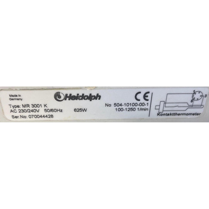 Heidolph Magnetrührer mit Heizplatte MR 3001 K