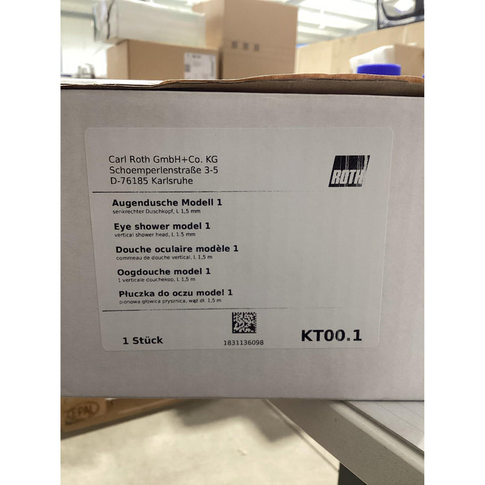 Carl Roth Hand-Augendusche gerade mit einem Brausekopf [1 Stk.]