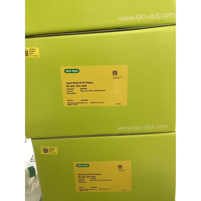 Bio-Rad Hard-Shell 96-Well PCR Plates, low profile, thin wall, skirted, white/clear [50 Stk.]