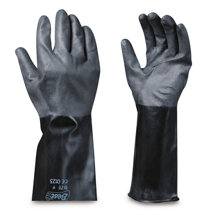 Butyl-Handschuhe SHOWA 874R, Größe 7, Stärke 0,35 mm (1 Paar)