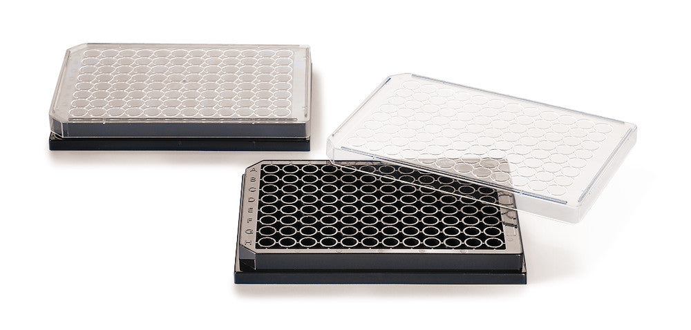 Deckel für Rotilabo®-Mikrotestplatten, schwarz, 96-well, flacher Boden (80 Stk.)