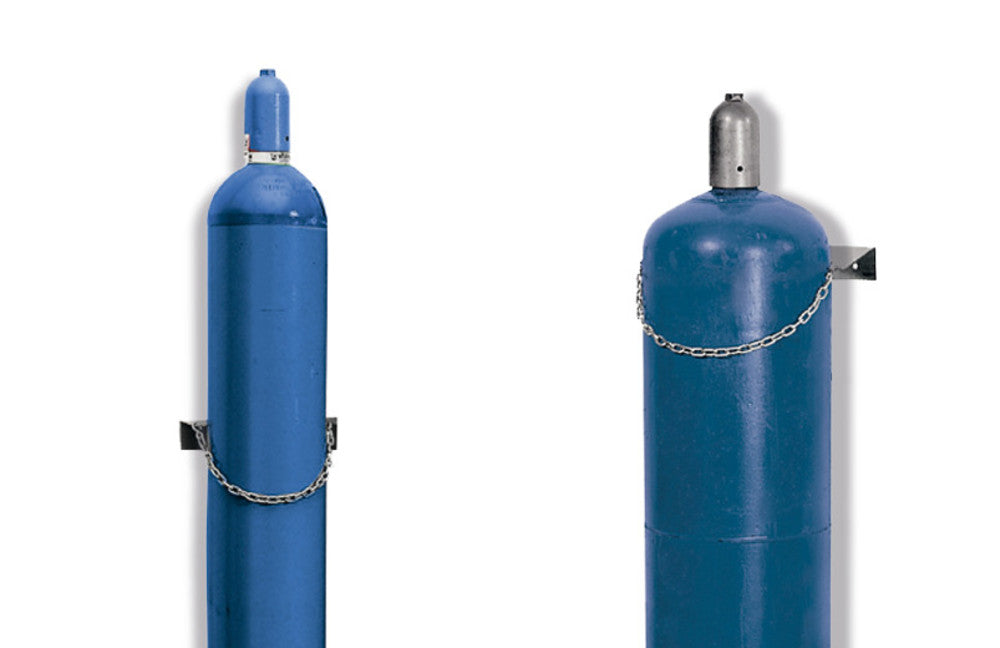 Wandhalterung für 1 Gasflasche, Ø 230 mm, inkl. Kettensicherung (1 Stk.)