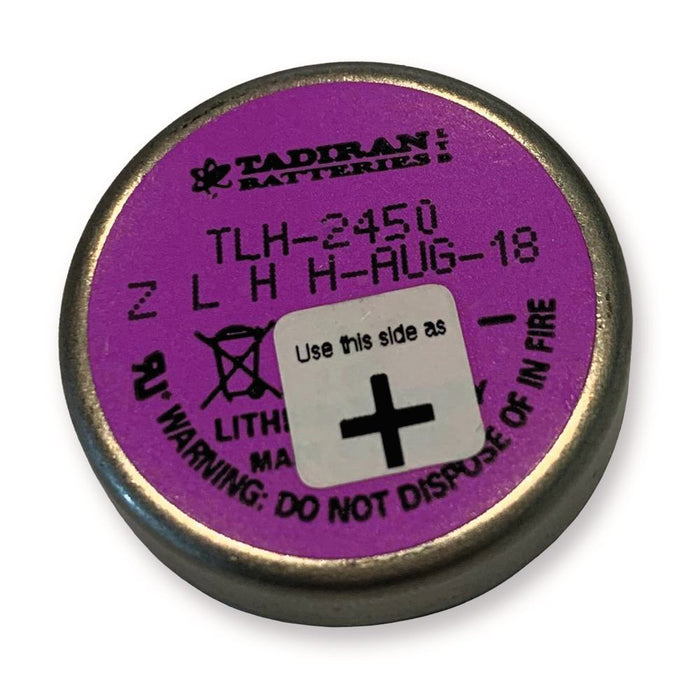 Knopfzelle, ER 2450, Lithium, 3 V Enthält LITHIUM-IONEN-ZELLEN. Nicht kennzeichnungspflichtig nach SV188, ADR. (1 Stk.)