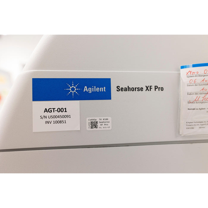 Agilent Seahorse XF Pro Zellstoffwechselanalysator (05.2022)