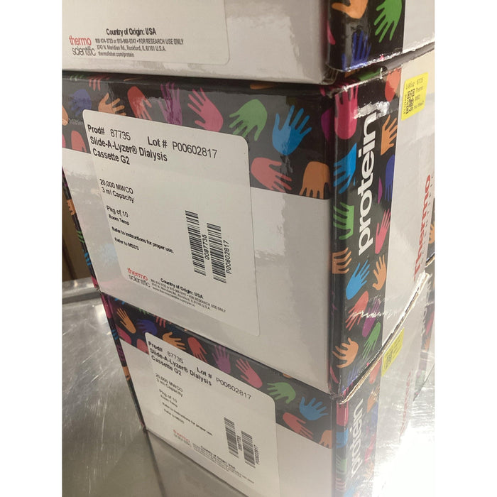 Thermo Scientific Slide-A-Lyzer G2 Dialysis Cassettes 3 mL, 20K MWCO [10 Stk.]