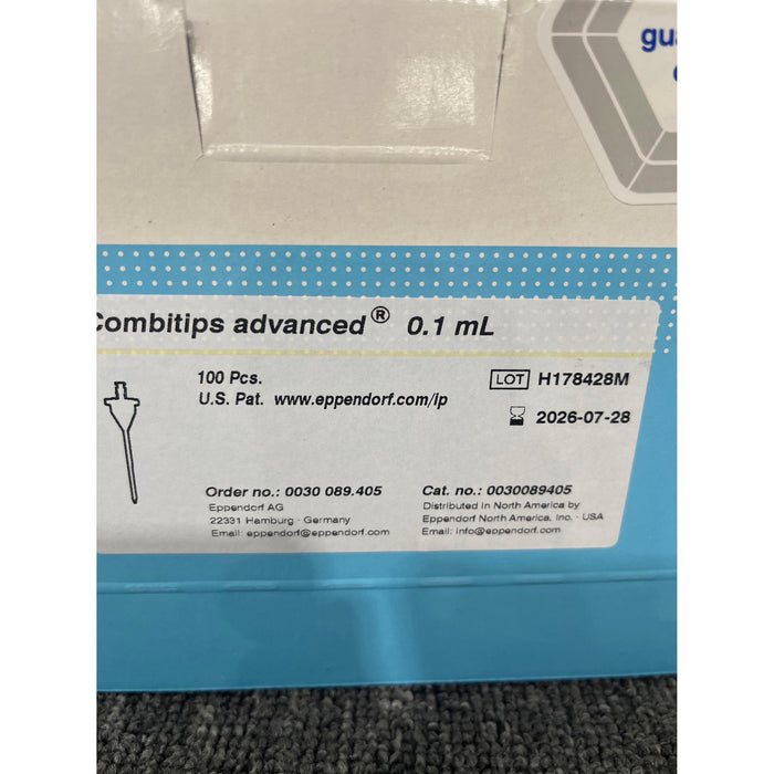 Eppendorf Combitips advanced 0,1 mL [100 Stk. / MHD 2026]