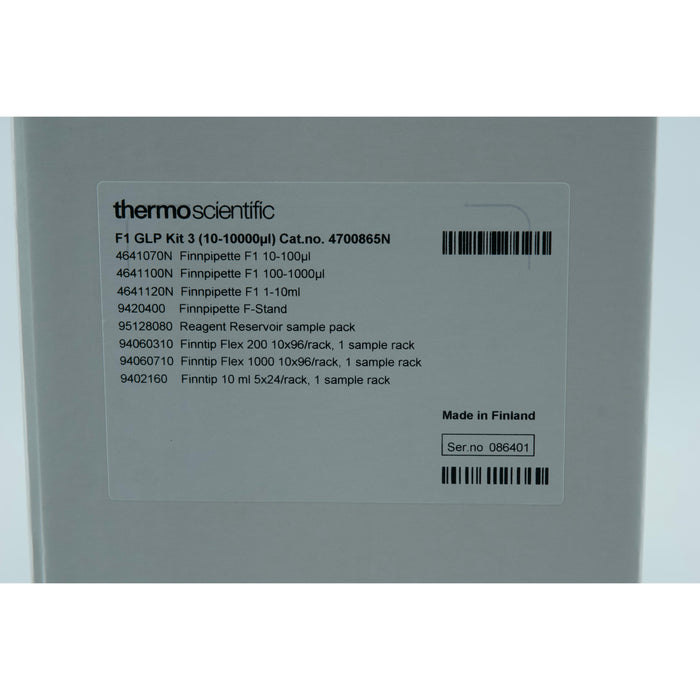 Pipettenset Thermo Scientific F1 GLP Kit 3 (100µL, 1000µL, 10mL)