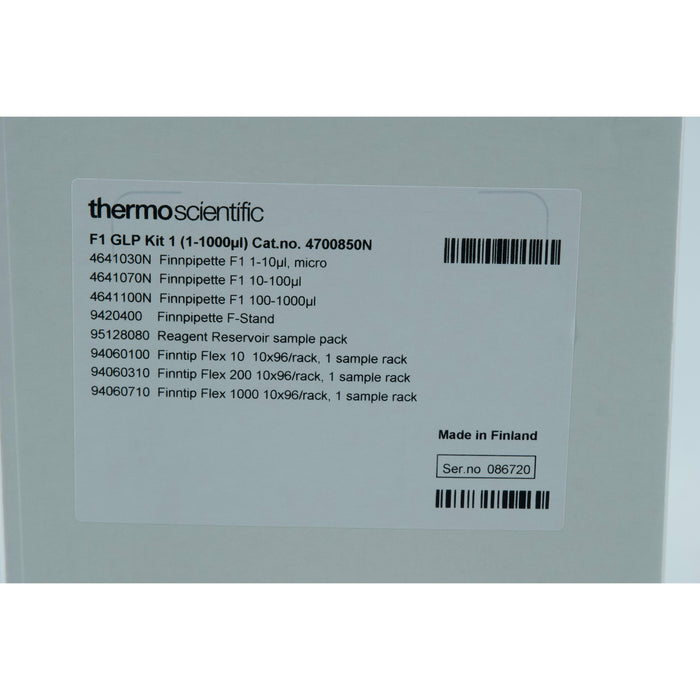 Pipettenset Thermo Scientific F1 GLP Kit 1 (10µL, 100µL, 1000µL)