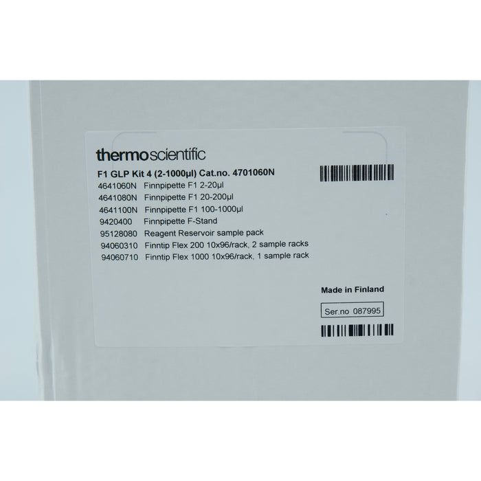 Pipettenset Thermo Scientific F1 GLP Kit 4 (20µL, 200µL, 1000µL)