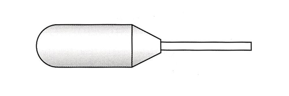 Pasteurpipetten mit ultra-dünner Spitze, LDPE, unsteril, L 51 mm, 1,0 ml 1 x 500 (500 Stk.)