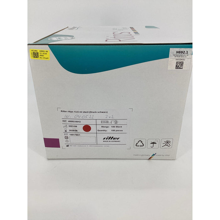 Ritter Ritips 12,5 ml bioclean, steril [100 Stk. / MHD 2026]