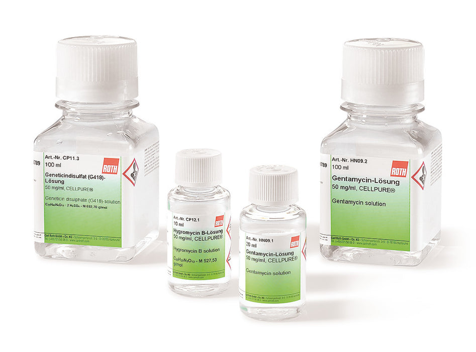 Gentamycinsulfat-Lösung, 50 mg/ml, CELLPURE®, steril (20 ml)