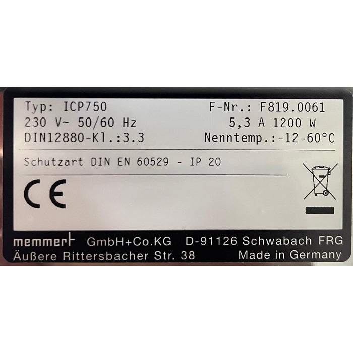 Memmert IF750 – Forced-Air Incubator 749 L