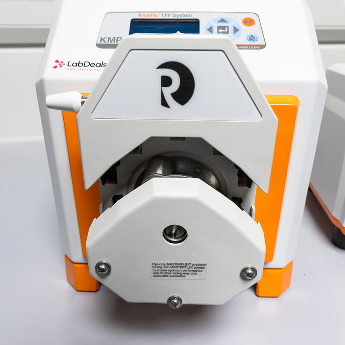 Repligen KrosFlo TFF System - KMPi Peristaltic Pump + KR1 Auxiliary Pump + 2x Auxiliary Scale ACSS-60K + Steuerungseinheit + KMPi Stativ