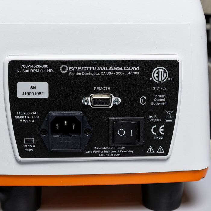 Repligen KrosFlo TFF System - KMPi Peristaltic Pump + KR1 Auxiliary Pump + 2x Auxiliary Scale ACSS-60K + Steuerungseinheit + KMPi Stativ
