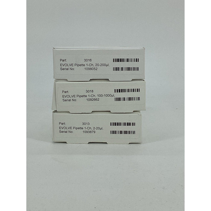 Integra EVOLVE Single Channel Starter Pack - 20, 200, 1000µL (NEU)