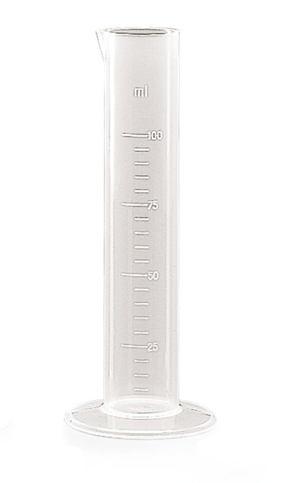 Rotilabo®-Messzylinder, PP, niedrige Form, Teilung 5,0 ml, 100 ml (1 Stk.)