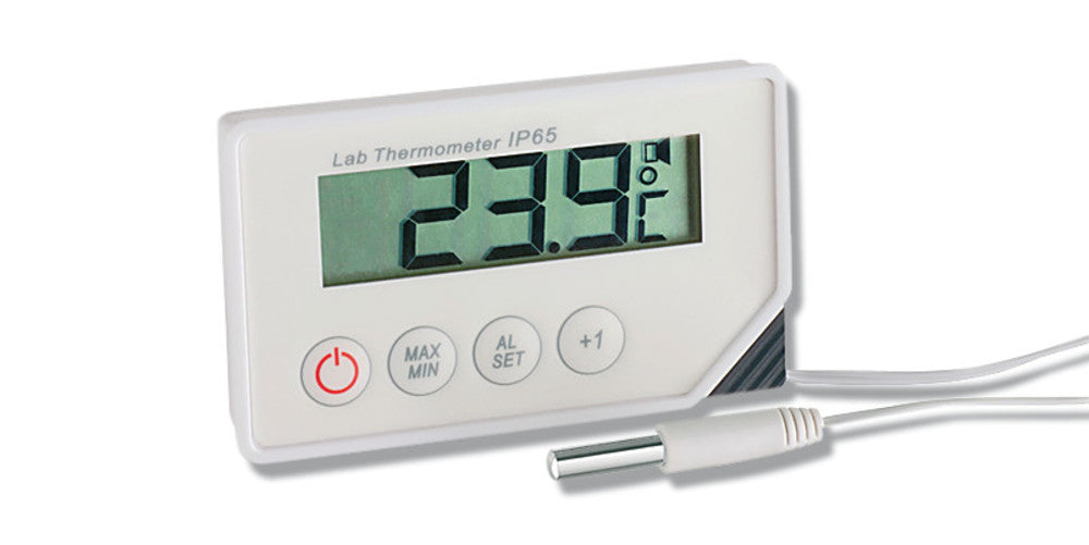 Laborthermometer mit Grenzwertalarm, Lab Basic, Messbereich -40 - +70 °C Enthält LITHIUM-IONEN-ZELLEN. Nicht kennzeichnungspflichtig nach SV188, ADR. (1 Stk.)