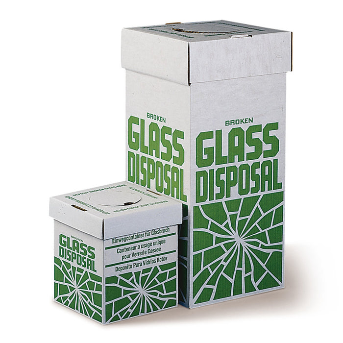 Glasbruch Entsorgungsbox, klein, B 20 x T 20 x H 25 cm (6 Stk.)