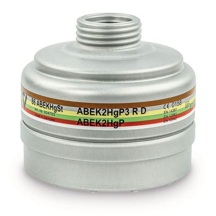 Atemschutzfilter, A2B2E2K2Hg-P3RD EN 14387 (1 Stk.)