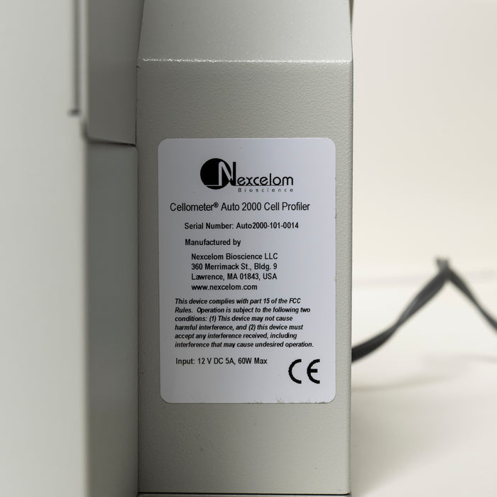 Nexcelcom Cellometer Auto 2000 Cell Viability Counter