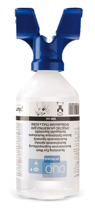 Einweg-Augenspülflasche, Duo, Phosphatpuffer, 500 ml, für 2 Augen