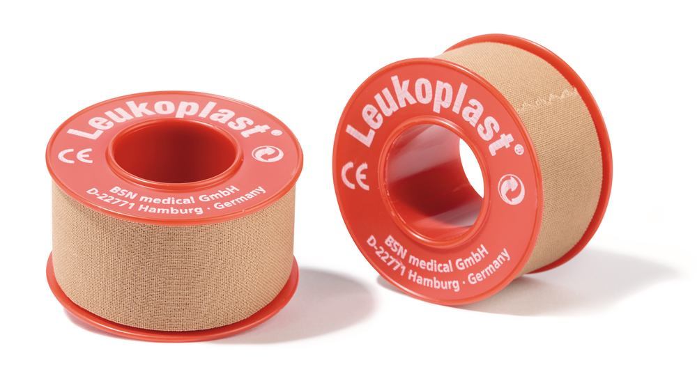 Leukoplast®-Heftpflaster, 5 m-Rollen, Breite 1,25 cm (3 Rolle(n))