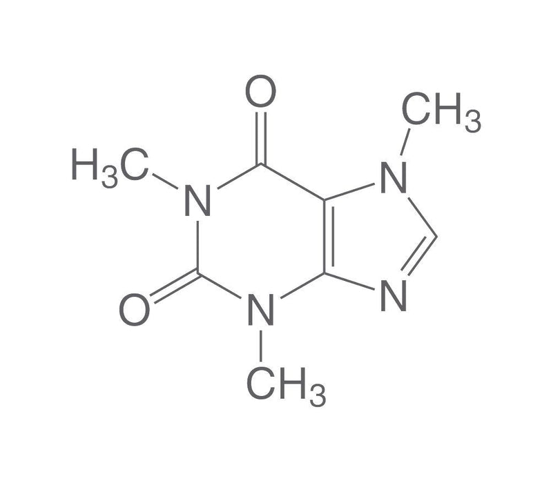 Coffein wasserfrei, min. 98,5 %, für die Biochemie (50 g)