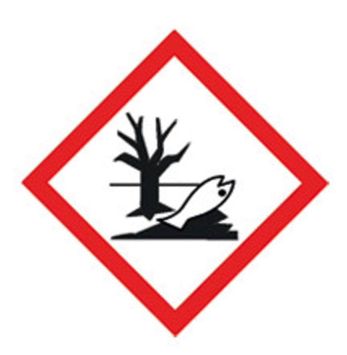 GHS-Gefahrstoffpiktogramme, GHS09, PE-Folie, Umwelt, 22 x 22 mm, Rolle (250 Stk.)