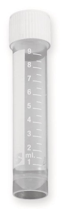 Cryoröhrchen, mit Außengewinde, Dichtung, PP, steril, Länge 84 mm, 10 ml (50 Stk.)