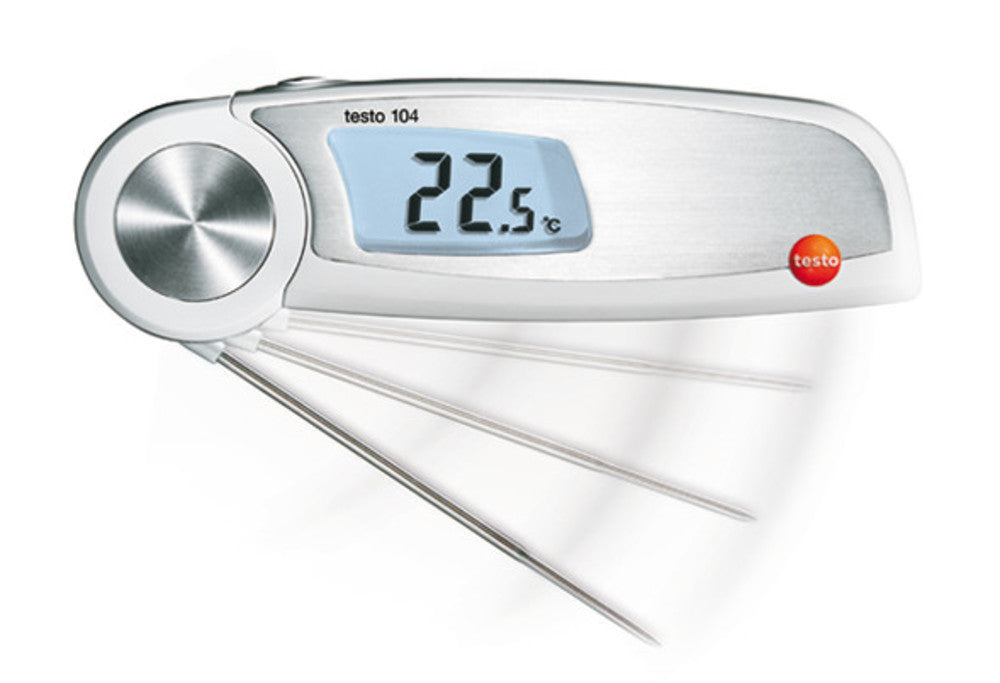 Klapp-Thermometer testo 104, Messbereich -50,0 bis +250,0 °C (1 Stk.)