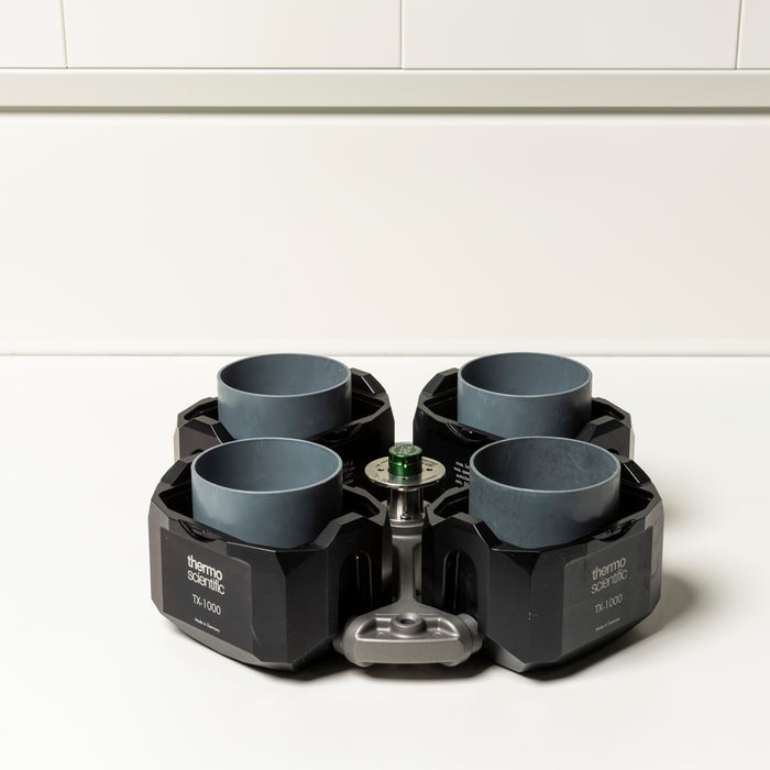 Thermo Scientific TX-1000 Rotor mit Mikrotiterplattenbechern und Flaschenadaptern