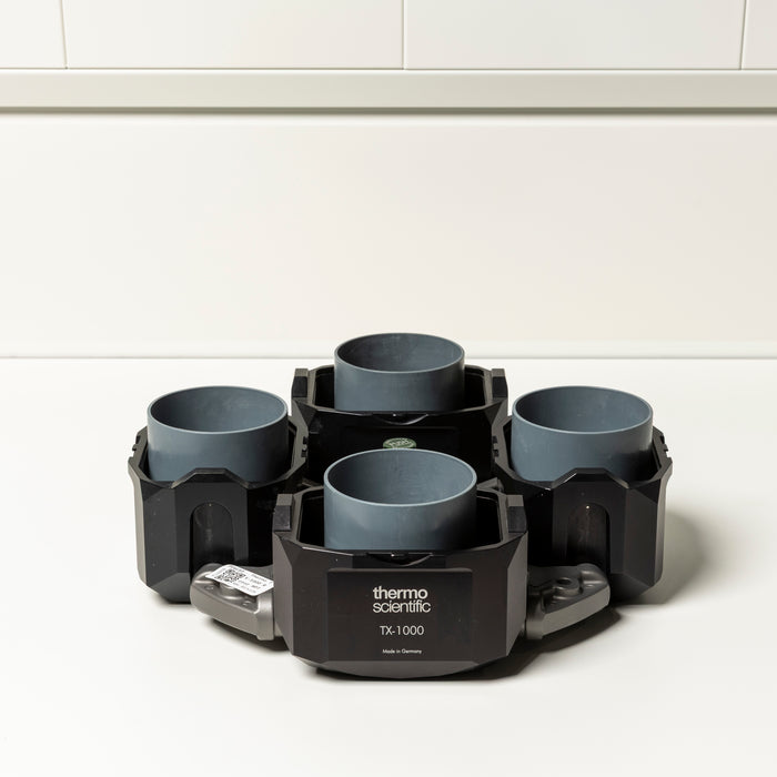 Thermo Scientific TX-1000 Rotor mit Mikrotiterplattenbechern und Flaschenadaptern